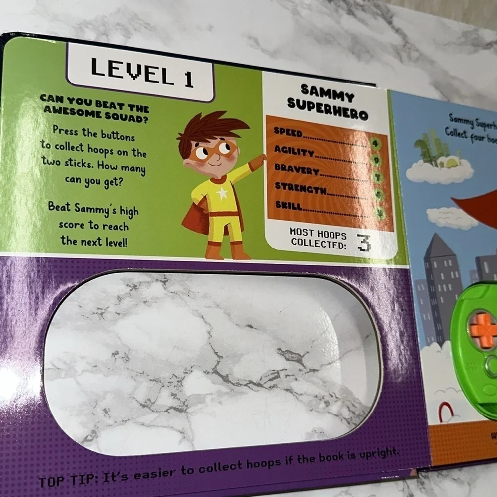 Beat the awesome squad interactive kids book